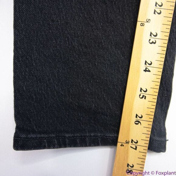 NEW Madewell The Mid-Rise Perfect Vintage Jeans Clean Black Wash, 23 - Picture 9 of 16